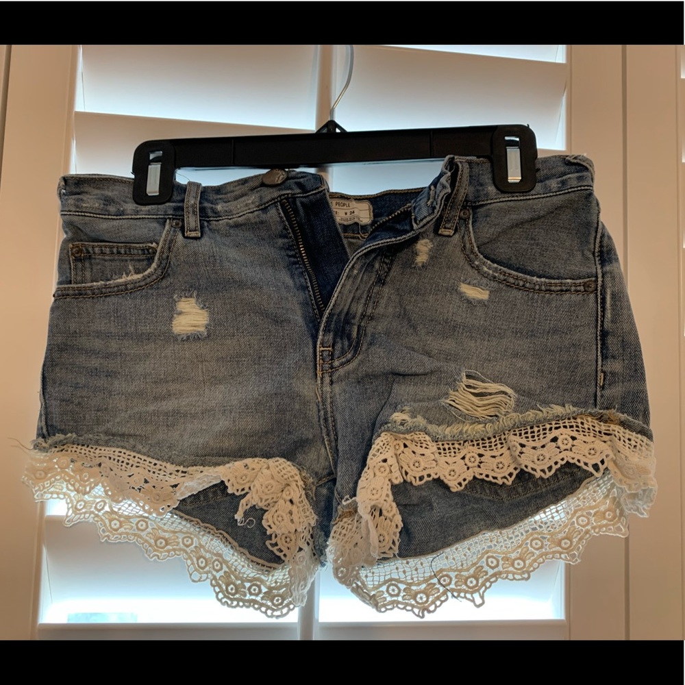 FREE PEOPLE jean shorts